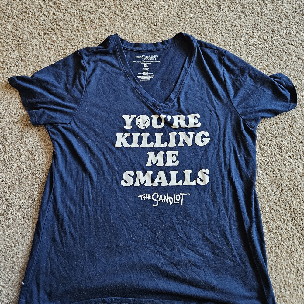 The Sandlot T-Shirt Navy Blue Size XL